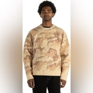 Taikan Men Custom Sweater Desert Camo